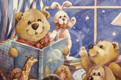 Storybook Animals With Stars